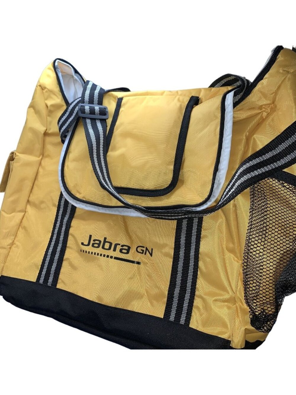 Jabra GN Cooler Bag Yellow Insulated Large with Zipper Handles 7in x 15in x 15in